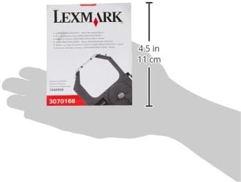 Lexmark 3070166 Reduz de rendimento padrão re-riba, preto