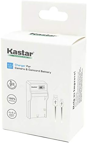 Kastar SLIM LCD Charger Replacement for Sony NP-BX1 and Cyber-shot DSC-HX50VDSC-HX300DSC-RX1DSC-RX1RDSC-RX100