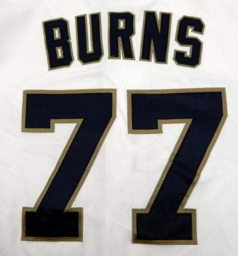 San Diego Padres Cory Burns 77 Jogo emitido White Jersey - Jerseys MLB usada