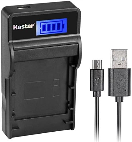 Kastar LCD Charger Replacement for Fujifilm NP-70 FNP-70 Fuji FinePix F20, F20 Zoom, F40fd, F45fd,