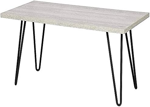 CHUANGSEED 28 polegadas de mesa de gancho de mesa com pernas de metal pesado para móveis de meados