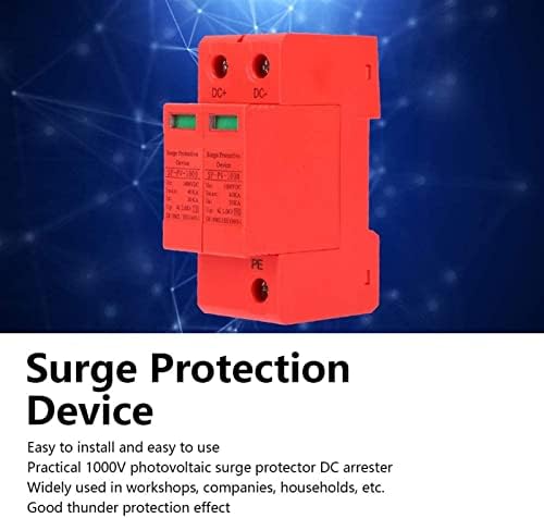 Protetor de chave de tensão de tensão outvi, dispositivo de proteção DC Photovoltaic Protector de raio