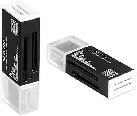 LEITOR DE CARTO SD USB SD para PC, 2 PACK MICRO SD CART