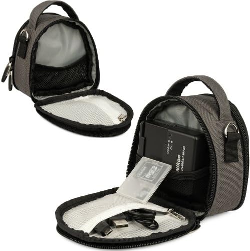 Mini bolsa de ombro de viagem Caixa de transporte para Panasonic Lumix DMC, FH, SZ1, TS, ZS Point