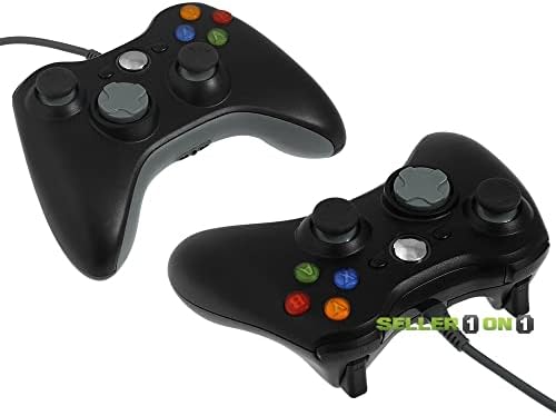 Controlador USB com fio para PC e Xbox 360