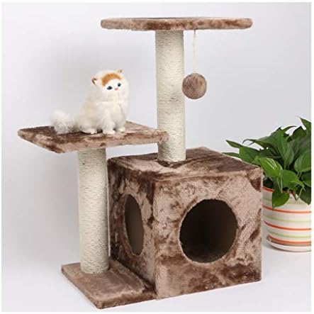 MOOLO CAT TRESS CATO CATO FORDA, SISAL Multi-camada Sisal Cat Tree Scratch Board Tower Cat Tower Desgas