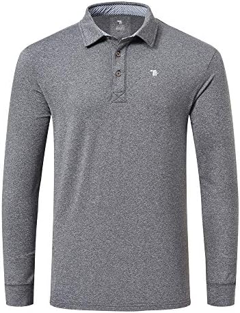 Camisetas de golfe masculinas de Mofiz Camisetas Polo Camisetas Athletic Casual