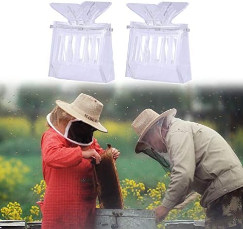 Suprimentos de apicultura de hemóton suprimentos de apicultura suprimentos de apicultura 6pcs clipes de plástico
