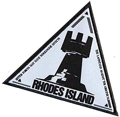 Arknights Rhodes Island Militar Hook Loop Tactics Morale Print Patch