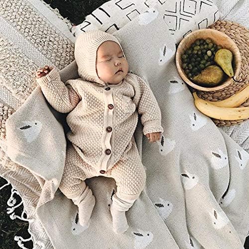 Mimixiong Cotton Baby Rodper Recém -nascido Roupas de malha de malha