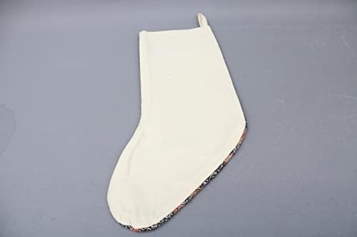 Sarikaya travesseiro de meia tecida à mão, melhor meia, meia de malha, meia listrada, meia marrom,