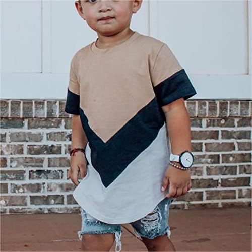 Murnouche 2pcs criança bebê menino de menino de verão letra camiseta shorts casuais