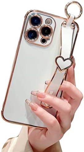 Cutecasee Compatível com o iPhone 13 Case para mulheres femininas, capa de telefone de choque de silicone