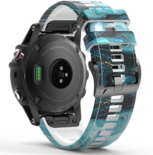 Eeomoik para Garmin Fenix ​​7 7x 6 6x Pro 5x 5 mais 3 h Mk2 EasyFit Smart Watch Relógio Correa