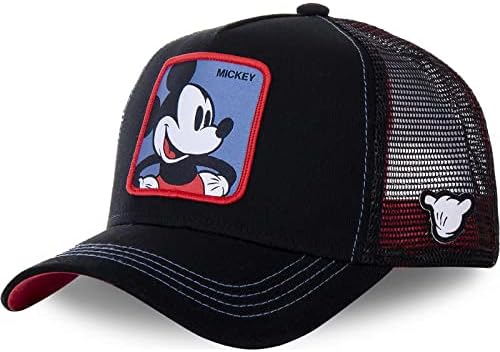 Ywotf Cartoon Baseball Cap homem Hip Hop Hop Dad Mesh Hat Hat Hat Chaut Trucker Cap para Hat de