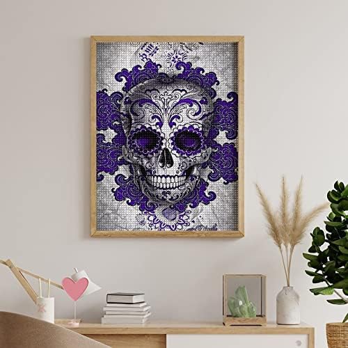 Day of the Dead Skull Diamond Painting Kit Art Pictures Diy Drill Full Home Acessórios adultos Presente