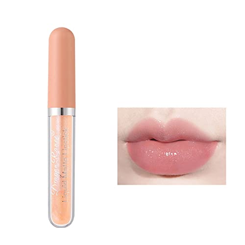 Lip Gloss Nude Maquiagem Hidratante Lipstick de Velvet 2ml Festival de Aniversário Perfeito Presente