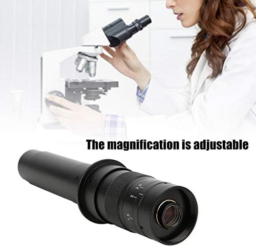 OUMEFAR Prática de 25 mm de alta precisão Zoom Industrial C-M-Mount Lens 300x Lente de ampliação para