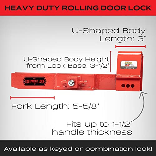 Equipamento Bloqueio para serviço pesado trava da porta HDRDL - Roll Up Door Lock System - Lock de contêiner