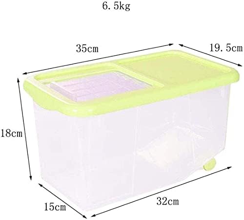 Yiwango alimentos contêiner de recipiente de arroz de caixa de armazenamento de armazenamento de armazenamento