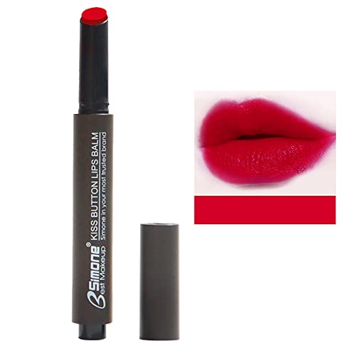Koranor Makeup Batom Push-On Waterproof Batom Lip Lip Lip notice Fiting Cup Lipstick Metallic
