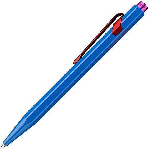 Caran d'Ache 849 Ballpond Pen 'reivindicar seu estilo' Edição 2 - Cobalt Blue