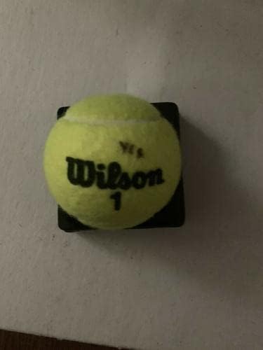 Pam Teeguarden assinou Wilson U.S. Bola de tênis aberto - bolas de tênis autografadas