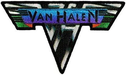 C&D Aplicativo visionário Van Halen Metal Logo Patch