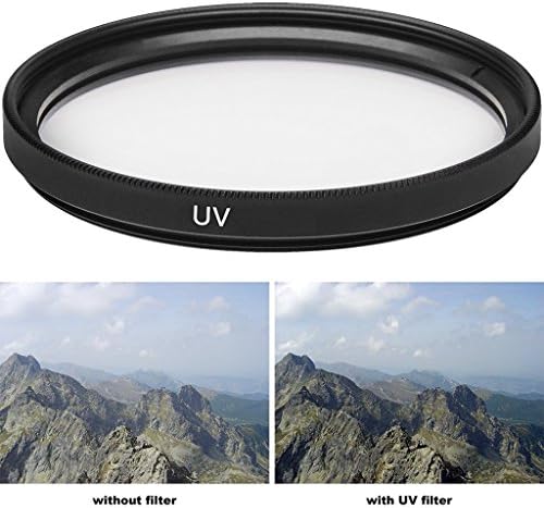 Filtro UV UV de 52 mm de 52 mm atualizado: Nikon AF-S Nikkor 500mm F/4D ED-IF II 52mm Filtroviolet, filtro UV de 52 mm, filtro UV 52 mm