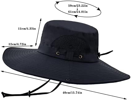 Chapéus solar para homens abrangentes protetora solar chapéus fedora vestem chapéu lavável Caps de