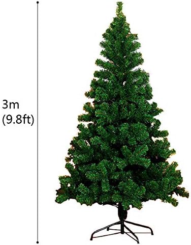 Árvore de Natal Artificial Artificial Zpee com suporte de metal, material PVC nua árvore fácil