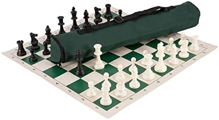 O maior conjunto de xadrez do mundo - silicone - verde