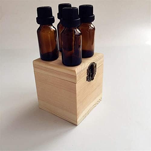 Heeqing AE205 4 Slot Qualidade de madeira Anel de colar de caixa essencial de óleo essencial