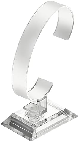 10 PCS Transparente Relógio de plástico exibir suporte de pulseira Tabela Stand Stand Stand Stand
