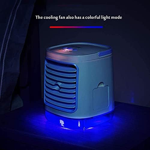 Liliang- ar ​​condicionado de ar condicionado de ar condicionado, 3 velocidades de resfriamento de desktop ventilador, mini-desktop ar refrigerador portátil de ar portátil- Ultra Chill Home Bedroom pessoal BMZDLFJ-1