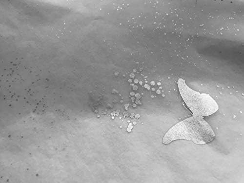 Insidemynest Butterfly Dust Foil Metallic Tissue embrulhando