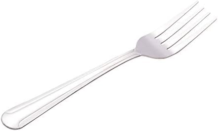 Garfos de jantar de boretto, peso médio 18/0 aço inoxidável 7 1/2 polegada garfos para restaurante/catering, conjunto