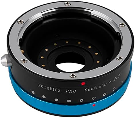 Fotodiox Pro Iris Mount Adapter Compatível com lentes Contax n para micro quatro terços câmeras