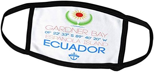3drose Gardner Bay, Ilha Espanola, Equador, deslumbrante viagem de verão. - Tampas de rosto