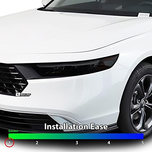Bogar Tech projeta a capa completa do kit de tonalidade da luz do farol compatível com a Honda Accord Sedan