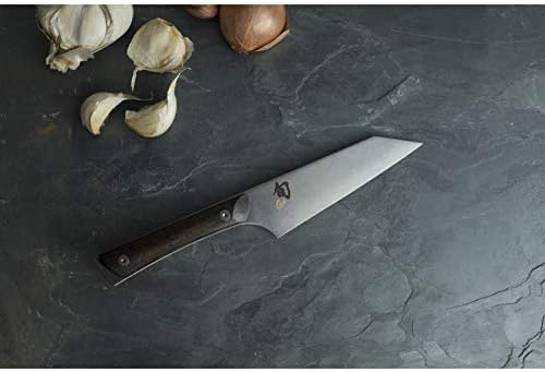 Shun talheres de talheres Kanso's Chef's Knife 8 , faca de cozinha no estilo Gyuto, faca de chef profissional