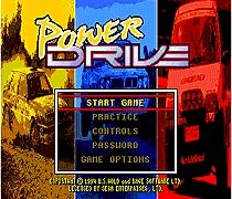 Power Drive de 16 bits MD Game Card para Sega Mega Drive para Genesis