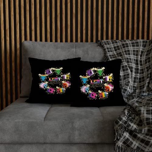 Almofadas LGBT Bees Gift Home, Cobres na sala de estar travesseiro de presente para sofá Bed Car Car