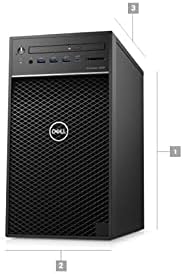 Dell Precision T3650 Desktop da estação de trabalho | Core i7-1TB SSD - 32GB RAM - P620 2GB | 8 núcleos a 4,9 GHz ganham 10 Pro