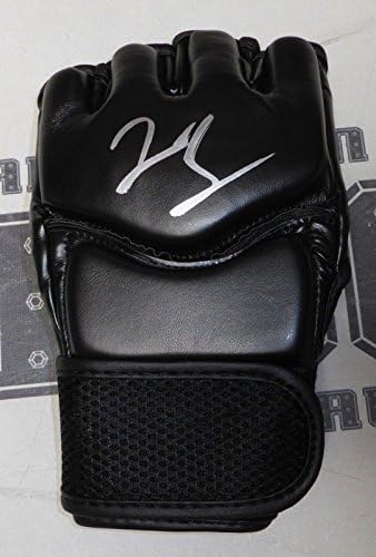 Tonya Evinger assinou a luva MMA PSA/DNA COA UFC TUF Invicta FC elitexc Autograph - luvas autografadas do UFC