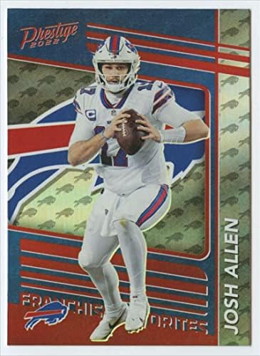 2022 Favoritos de franquia Panini Prestige #4 Josh Allen Buffalo Bills NFL Football Trading Card