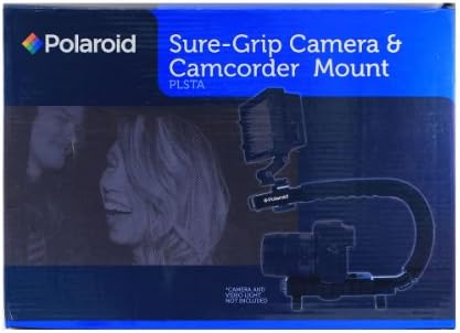 Polaroid Sure Grip Professional Câmera / ação de câmera estabilizando o suporte da alça para