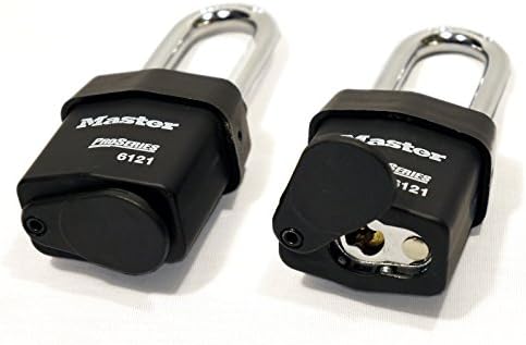 MASTER Lock - Four High Security Pro Série Padlocks 6121NKalf -4 com tecnologia Bumpstop