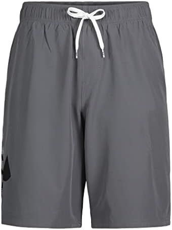 Under Armour Men's Standard Swim Trunks, shorts com fechamento de cordão e cintura elástica
