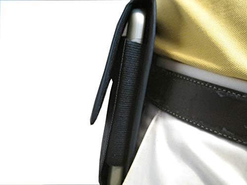 MGBCA Nylon Moto Power G7/ Supra Phone Belt, bolsa de coldre estendida robusta, clipe de cinto de velcro, se encaixa com o capa OtterBox Defender/ Combuter no smartphone